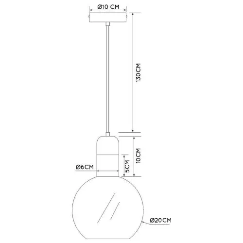 Lucide Suspensions Suspension En Glass Fume 4 Lucide Suspensions Suspension En Glass Fume – Image 4