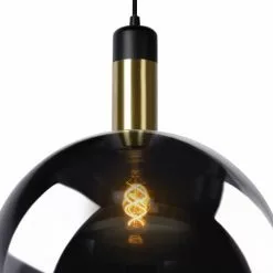 Lucide Suspensions Suspension En Glass Fume 11 Lucide Suspensions Suspension En Glass Fume -Luminaires Soldes Boutique suspension en glass fume 5