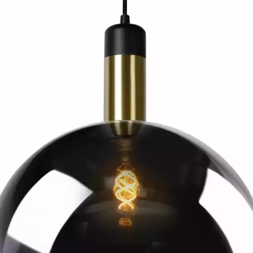 Lucide Suspensions Suspension En Glass Fume 6 Lucide Suspensions Suspension En Glass Fume – Image 6