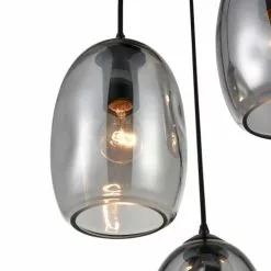 Keria Suspensions Suspension En Glass Noir -Luminaires Soldes Boutique suspension en glass noir 15