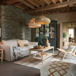 Maisons Du Monde Suspensions Suspension En Jonc De Mer Tressé Main -Luminaires Soldes Boutique suspension en jonc de mer tresse main 1000 9 20 222896 4