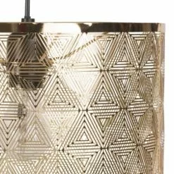 Maisons Du Monde Suspensions Suspension En Métal Ajouré Doré -Luminaires Soldes Boutique suspension en metal ajoure dore 1000 15 6 178889 2