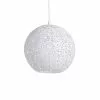 Lussiol Lighting Suspensions Suspension En Métal Blanc D. 30 Cm