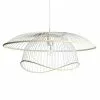 Lussiol Lighting Suspensions Suspension En Métal Blanc D. 60 Cm