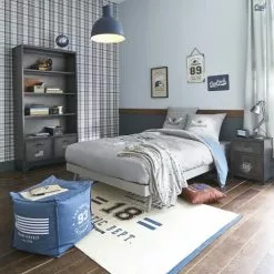 Maisons Du Monde Suspensions Enfant Suspension En Métal Bleu Marine -Luminaires Soldes Boutique suspension en metal bleu marine 1000 11 34 193267 4