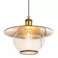 Globo Suspensions Suspension En Métal Bronze -Luminaires Soldes Boutique suspension en metal bronze 2