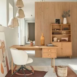 Maisons Du Monde Suspensions Suspension En Métal Doré 3 Abat-jour En Fil De Jute Tressé Main -Luminaires Soldes Boutique suspension en metal dore 3 abat jour en fil de jute tresse main 1000 1 21 222446 2