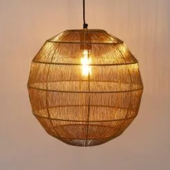 Mica Decorations Suspensions Suspension En Métal Doré -Luminaires Soldes Boutique suspension en metal dore 7