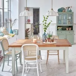 Maisons Du Monde Suspensions Suspension En Métal Doré Et Céramique Blanche -Luminaires Soldes Boutique suspension en metal dore et ceramique blanche 1000 5 0 220580 3