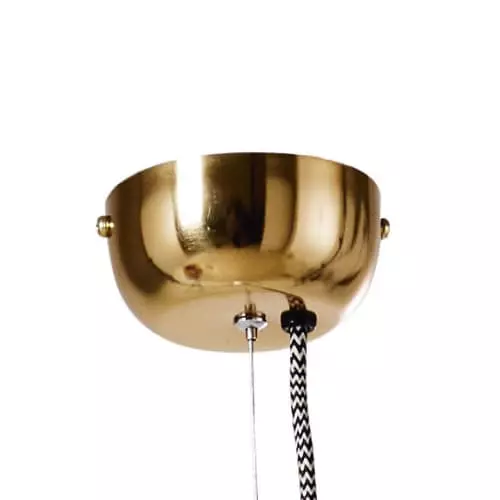 Maisons Du Monde Suspensions Suspension En Métal Doré Et Verre D32 5 Maisons Du Monde Suspensions Suspension En Métal Doré Et Verre D32 – Image 5