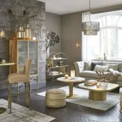 Maisons Du Monde Suspensions Suspension En Métal Et Facettes Miroitées -Luminaires Soldes Boutique suspension en metal et facettes miroitees 1000 5 33 189453 7