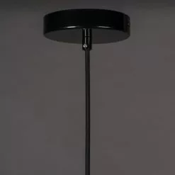 Dutchbone Suspensions Suspension En Métal M Noir -Luminaires Soldes Boutique suspension en metal m noir 5