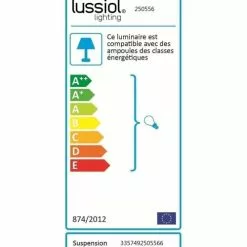 Lussiol Lighting Suspensions Suspension En Métal Naturel D. 19 Cm -Luminaires Soldes Boutique suspension en metal naturel d 19 cm 3