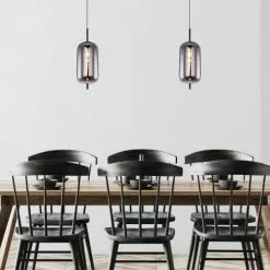 Globo Suspensions Suspension En Métal Noir -Luminaires Soldes Boutique suspension en metal noir 12