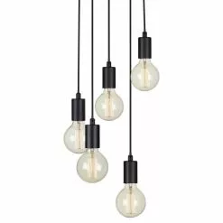 Markslöjd Suspensions Suspension En Métal Noir -Luminaires Soldes Boutique suspension en metal noir 3