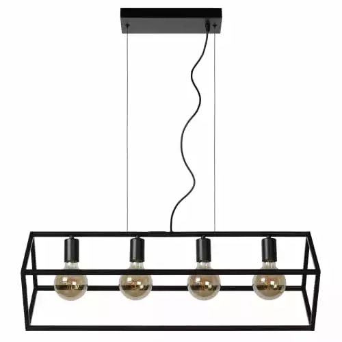 Lucide Suspensions Suspension En Métal Noir 3 Lucide Suspensions Suspension En Métal Noir – Image 3