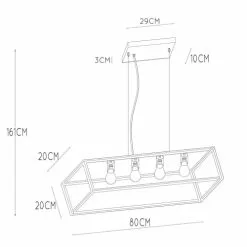 Lucide Suspensions Suspension En Métal Noir 9 Lucide Suspensions Suspension En Métal Noir -Luminaires Soldes Boutique suspension en metal noir 38