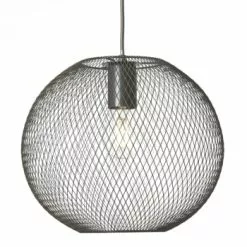 Brilliant Suspensions Suspension En Métal Gris -Luminaires Soldes Boutique suspension en metal noir 48