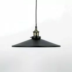 Keria Suspensions Suspension En Métal Noir -Luminaires Soldes Boutique suspension en metal noir 55