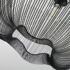 Lussiol Lighting Suspensions Suspension En Métal Noir D. 45 Cm -Luminaires Soldes Boutique suspension en metal noir d 45 cm 2