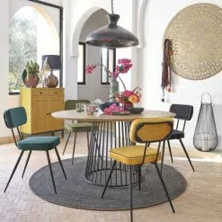 Maisons Du Monde Suspensions Suspension En Métal Noir Et Décor Floral Peint 11 Maisons Du Monde Suspensions Suspension En Métal Noir Et Décor Floral Peint -Luminaires Soldes Boutique suspension en metal noir et decor floral peint 1000 15 35 189701 7