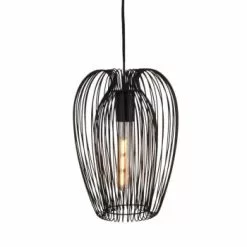 Present Time Suspensions Suspension En Métal Noir H33cm -Luminaires Soldes Boutique suspension en metal noir h33cm 3