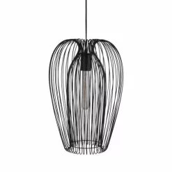 Present Time Suspensions Suspension En Métal Noir H45cm -Luminaires Soldes Boutique suspension en metal noir h45cm 3