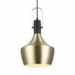 Lussiol Lighting Suspensions Suspension En Métal Or D. 25 Cm