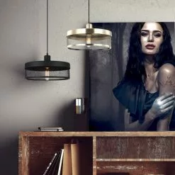 Lussiol Lighting Suspensions Suspension En Métal Or D. 36 Cm -Luminaires Soldes Boutique suspension en metal or d 36 cm 2