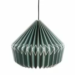 Zago Suspensions Suspension En Papier Origami écru -Luminaires Soldes Boutique suspension en papier origami vert
