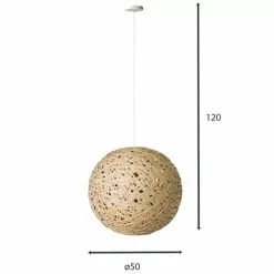 Now’s Home Suspensions Suspension En Papier Recyclé D50 -Luminaires Soldes Boutique suspension en papier recycle d50 5