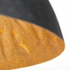 QAZQA Suspensions Suspension En Plastique Noir -Luminaires Soldes Boutique suspension en plastique noir 11