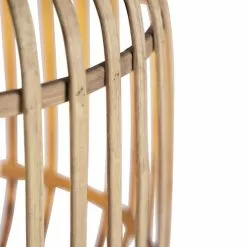 QAZQA Suspensions Suspension En Rotin Beige -Luminaires Soldes Boutique suspension en rotin beige 3