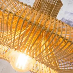 Good & Mojo Suspensions Suspension En Rotin D70cm -Luminaires Soldes Boutique suspension en rotin d70cm 3