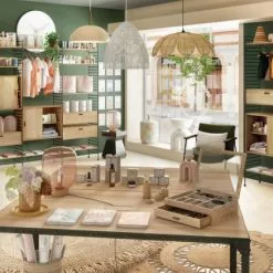 Maisons Du Monde Suspensions Suspension En Rotin Et Bambou Tressés -Luminaires Soldes Boutique suspension en rotin et bambou tresses 1000 8 12 221535 2