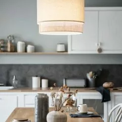 Maisons Du Monde Suspensions Suspension En Rotin Et Coton Gris 7 Maisons Du Monde Suspensions Suspension En Rotin Et Coton Gris -Luminaires Soldes Boutique suspension en rotin et coton gris 1000 4 14 223792 4
