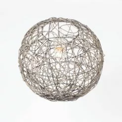 Keria Suspensions Suspension En Rotin Gris -Luminaires Soldes Boutique suspension en rotin gris 4