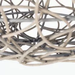 Keria Suspensions Suspension En Rotin Gris -Luminaires Soldes Boutique suspension en rotin gris 5