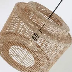 Lussiol Lighting Suspensions Suspension En Rotin Naturel D. 40 Cm -Luminaires Soldes Boutique suspension en rotin naturel d 40 cm 4