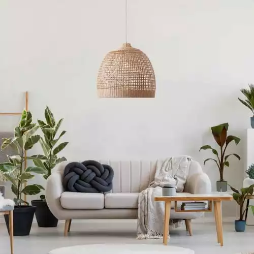 Alice's Garden Suspensions Suspension En Rotin Naturel D53cm 2 Alice's Garden Suspensions Suspension En Rotin Naturel D53cm – Image 2