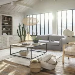 Maisons Du Monde Suspensions Suspension En Rotin Tressé -Luminaires Soldes Boutique suspension en rotin tresse 1000 14 12 210916 3