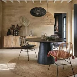 Maisons Du Monde Suspensions Suspension En Rotin Tressé D60 -Luminaires Soldes Boutique suspension en rotin tresse d60 1000 3 6 165277 22