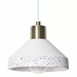 Keria Suspensions Suspension En Stone Laiton -Luminaires Soldes Boutique suspension en stone laiton 5