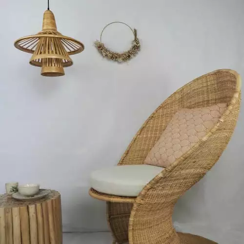 HYDILE Suspensions Suspension En Tiges De Bambou Design D45 2 HYDILE Suspensions Suspension En Tiges De Bambou Design D45 – Image 2