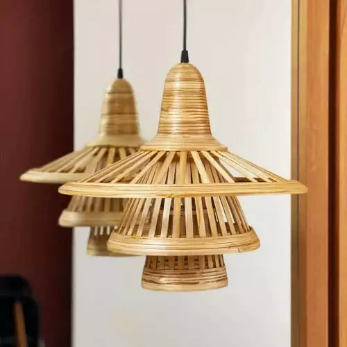 HYDILE Suspensions Suspension En Tiges De Bambou Design D45 3 HYDILE Suspensions Suspension En Tiges De Bambou Design D45 – Image 3