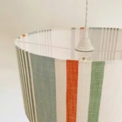 Belamp Suspensions Suspension En Tissu Foutas Blanc Bleu - Diamètre 40 Cm 7 Belamp Suspensions Suspension En Tissu Foutas Blanc Bleu - Diamètre 40 Cm -Luminaires Soldes Boutique suspension en tissu foutas blanc bleu diametre 40 cm 3