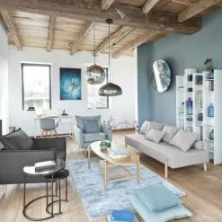 Maisons Du Monde Suspensions Suspension En Verre Argenté -Luminaires Soldes Boutique suspension en verre argente 1000 16 11 177377 7