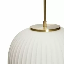 Hubsch Suspensions Suspension En Verre Blanc -Luminaires Soldes Boutique suspension en verre blanc 3