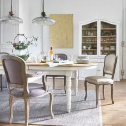 Maisons Du Monde Suspensions Suspension En Verre Ciselé Transparent Et Manguier -Luminaires Soldes Boutique suspension en verre cisele transparent et manguier 1000 12 22 210557 4