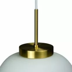 Dyberg Larsen Suspensions Suspension En Verre Et Laiton, H 30 Cm D 25 Cm -Luminaires Soldes Boutique suspension en verre et laiton h 30 cm d 25 cm 3